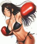  bikini bouncing boxing breasts ecchi gif glove hentai 