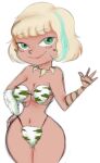  amazon amazoness amazonian armwear artist_request bare_shoulders bare_thighs bikini blonde blonde_hair bottomwear bra breasts cavewoman collar curvy curvy_female curvy_figure disney disney_channel disney_xd fang fang_necklace fangs freckles green_eyes grin handwear hourglass_figure jackie_lynn_thomas jungle_girl jungle_print jungle_print_bikini light-skinned light-skinned_female light_skin looking_at_viewer necklace non-nude print_bikini print_bra printed_bikini printed_bikini_bottom printed_bikini_top printed_bra printed_thong short_hair sketch smile smiling_at_viewer star_vs_the_forces_of_evil thighs thong thong_bikini tooth_necklace topwear tribal tribal_necklace tribe two_tone_hair unknown_artist white_armwear wide_hips 