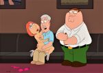  ass breasts carter_pewterschmidt cowgirl_position erect_nipples family_guy father_&amp;_daughter high_heels incest lois_griffin peter_griffin thighs vaginal 