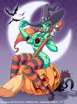 broom eltonpot green_skin halloween original pumpkin witch witchie_boo_(pat_carlucci)