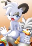  archie_comics barby_koala bbmbbf mobius_unleashed palcomix sega silver_the_hedgehog sonic_the_hedgehog_(series) 