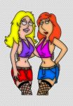  american_dad family_guy francine_smith lois_griffin tagme yaroze33_(artist) 