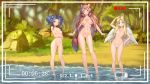  16:9_aspect_ratio 1girl 3_girls angel_wings animal_ear_fluff animal_ears arms_under_breasts bangs barefoot black_hair black_nails blonde blue_eyes blush breasts breasts_apart brown_hair chest_tattoo clavicle contentious_content day eyebrows_visible_through_hair feathered_wings feet firo_(tate_no_yuusha_no_nariagari) full_body gluteal_fold grass groin hair_ornament hairclip hand_on_head hand_on_hip high_resolution hip_bones konishi_(565112307) large_filesize legs long_hair long_legs looking_at_viewer medium_breasts melty_q_melromarc multiple_girls nail_polish nature navel nipples nude one_arm_up open_mouth outside partially_submerged pink_eyes pussy raccoon_ears raccoon_girl raccoon_tail raphtalia recording red_eyes rock salute sidelocks small_breasts smile stomach tail tate_no_yuusha_no_nariagari tattoo tied_hair tree twin_tails uncensored very_high_resolution very_long_hair viewfinder wading water white_wings wings 