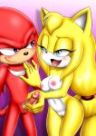  bbmbbf knuckles_the_echidna mobius_unleashed palcomix sega sonic_(series) zooey_the_fox 