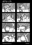  candace_flynn comic monochrome phineas_and_ferb tagme 