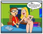  american_dad clothed_male_nude_female francine_smith handjob incest mother&#039;s_duty mother_and_son nude_female rage_grenade steve_smith 