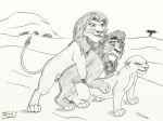  animal_sex disney kiara kovu lion simba the_lion_king 
