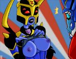  beast_wars blackarachnia breasts e! erect_nipples nipples optimus_prime transformers transformers_animated 