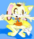  cream_the_rabbit miles_&quot;tails&quot;_prower multiple_tails sega shadowlink350 sonic sonic_(series) tail 