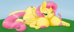  1girl anthro breasts fluttershy friendship_is_magic furry my_little_pony nipples 