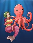  mermaid mrpenning_(artist) one_piece tagme tentacle 