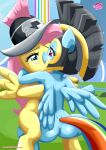  bbmbbf equestria_untamed fluttershy fluttershy_(mlp) friendship_is_magic my_little_pony palcomix rainbow_dash rainbow_dash_(mlp) 