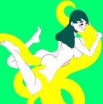 an_751_72 bus green_eyes green_hair liaz lina758 tentacle_sex vargan_(liaz) white_skin yellow_tentacles