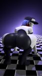 amanda_sparkle ass_focus big_ass big_ass female_only five_nights_at_freddy&amp;#039;s five_nights_at_freddy&amp;#039;s:_security_breach popa_3d_animations staffbot stuffbot stuffbot_(nightbotgrey)