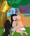 breasts candace_flynn imminent_rape pedrozebra phineas_and_ferb stacy_hirano talking_zebra