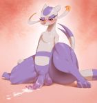  1_male 1boy 2012 3_toes abstract_background anime applesarcum barefoot blush cum cum_on_floor cum_on_penis eyelashes flaccid fur japanese looking_down male mienshao mustelid nintendo nude on_floor orgasm penis pink_background plain_background pokemon purple_fur red_background red_eyes red_nose red_skin shadow shiny sitting solo sunibee teeth testicles uncut video_games white_eyes white_fur 
