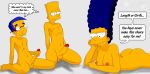 2boys bart_simpson child erect_penis imminent_incest imminent_sex incest marge_simpson milhouse_van_houten mother_and_son shota shotacon the_simpsons yellow_skin