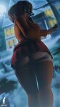  1girl 1girl 1girl 3d ass big_ass bottomless clothed_female dat_ass female_focus female_only hanna-barbera high_res no_panties scooby-doo short_hair skirt solo_female solo_focus steps3d teen thick_thighs velma_dinkley 