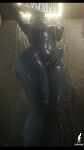  1girl 1girl 3d alien_girl athletic_female blue_skin breasts female_focus female_only high_res liara_t&#039;soni mass_effect mature mature_female pussy shower solo_female solo_focus steps3d video_game_character video_game_franchise 