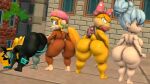 3d 3d_animation 4girls animated ass beret big_ass blonde_hair completely_nude completely_nude_female dixie_kong donkey_kong_(series) donkey_kong_country female female_only full_body furry furry_female glacier_woman kennyb0mber_(artist) mario_(series) midna music naked naked_female nintendo nude nude_female original original_character ponytail rareware ribbon sound the_legend_of_zelda the_legend_of_zelda:_twilight_princess twerking twilight_princess video wendy_o._koopa