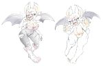  anthro areola argento bat big_breasts breasts clothing erect_nipples fangs female furry green_eyes hair nipples nude open_mouth pussy rouge_the_bat sega solo sonic_(series) sonicboom53 teeth torn_clothing werebat white_hair wings 