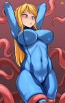  1girl 1girl big_breasts blonde_hair blue_eyes breasts female_focus female_only high_res long_hair mature mature_female patreon patreon_paid patreon_reward samus_aran solo_female solo_focus tagme video_game_character video_game_franchise zero_suit_samus 