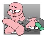 abdominal_bulge alpha_channel anais_watterson anal anal_masturbation anal_penetration big_nipples butt cartoon_network cub dildo dildo_in_ass dildo_sitting drooling female female_masturbation female_only flat_chested gradient_background hands_behind_head lagomorph large_insertion leporid mammal masturbation naked_socks nipples nude open_mouth orgasm_face penetration puffy_nipples pussy rabbit ridiculous_fit sex_toy simple_background sitting small_breasts smile solo stomach_bulge syscod tail the_amazing_world_of_gumball young