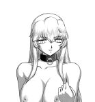 big_breasts blonde_hair bondage collar dragonblood hajime_taira monochrome nude_female penetration princess_lima taira_hajime