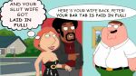  cheating_wife dialogue family_guy interracial jerome_washington lois_griffin nipples peter_griffin 