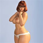  ass breasts erect_nipples glasses panties scooby-doo thighs velma_dinkley 