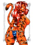 1girl anthro avengers female_only furry garrett_blair greer_nelson loincloth marvel solo solo_female tail tigra