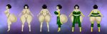  areolae ass avatar:_the_last_airbender big_ass big_breasts breasts commission dat_ass female milf nipples nude poppy_bei_fong pussy solo 