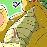  dragonite green_background pokemon tagme 