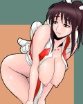  ass breasts fatal_fury king_of_fighters lipstick mai_shiranui nipples snk 