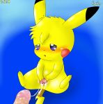  cum_in_pussy curby gaping_pussy penis pikachu pokemon size_difference 