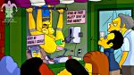  artie_ziff blindfold carl_carlson exhibitionism jesterbutts large_breasts lenny_leonard marge_simpson moe_szyslak ned_flanders presenting sex_machine the_simpsons yellow_skin 