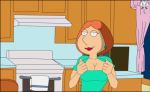  big_breasts chris_griffin family_guy flashing gif lois_griffin 