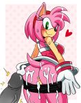  2013 amy_rose anthro anus ass blush breasts cum cum_on_ass cumshot disembodied_penis erection female furry green_eyes hair heart hedgehog looking_at_viewer looking_back male orgasm penis pink_hair pussy sega smile sonic_(series) sssonic2 undressing vein veiny_penis 
