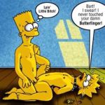  bart_simpson brother_and_sister incest lisa_simpson sex tagme the_simpsons yellow_skin 