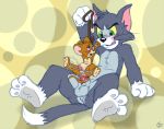  2012 cat furry jerry jerry_(tom_and_jerry) jerry_mouse mouse tom tom_(tom_and_jerry) tom_and_jerry yaoi 