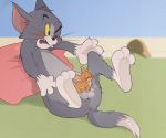 cat furry jerry jerry_(tom_and_jerry) jerry_mouse mouse tom tom_(tom_and_jerry) tom_and_jerry yaoi 