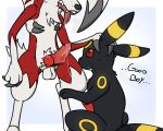  candyumbry eeveelution erection lycanroc male/male male_only midnight_lycanroc pokemon yaoi 