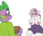  1girl age_progression anthro avante92 breasts cute equine female friendship_is_magic furry horse male my_little_pony pony spike sweetie_belle 