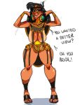 black_hair disney earrings emperor_kuzco genderswap genderswap_(mtf) seanmalikdesigns sexy_body the_emperor&#039;s_new_groove