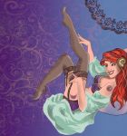  disney human princess_ariel stockings tagme the_little_mermaid 