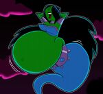  belly_bulge belly_expansion big_ass danny_phantom dat_ass desiree vore vore_implied 