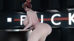  1girl animated arhoangel bouncing_ass d.va_(overwatch) nude overwatch tagme video webm 