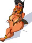  black_hair disney earrings emperor_kuzco genderswap genderswap_(mtf) seanmalikdesigns sexy_body the_emperor&#039;s_new_groove 