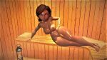  breasts erect_nipples helen_parr nude pussy sauna the_incredibles thighs 