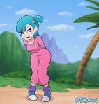  anime bald_pussy blue_eyes blue_hair breasts bulma bulma* bulma_brief bulma_briefs cleavage dragon_ball dragon_ball_super dragon_ball_z flashing flashing_pussy hairless_pussy loop nipples no_panties nude oversized_clothes pussy skirt_lift tagme tohdraws video webm 